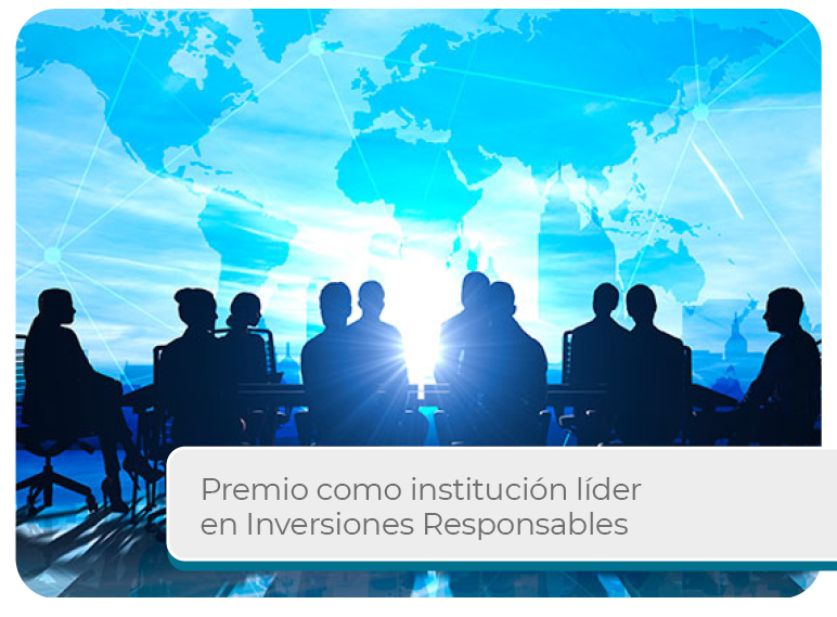 Premio como Instituci�n L�der en Inversiones Responsables  Mini
